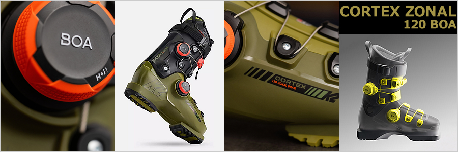 K2 スキーブーツ CORTEX ZONAL 120 BOA コルテックス ゾーナル 120 ボア ダブルボア スキーブーツ