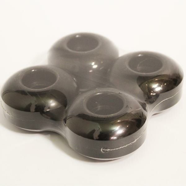 スケボー ウィール WEBSPORTS オリジナル ブラック 52mm 硬さ99a