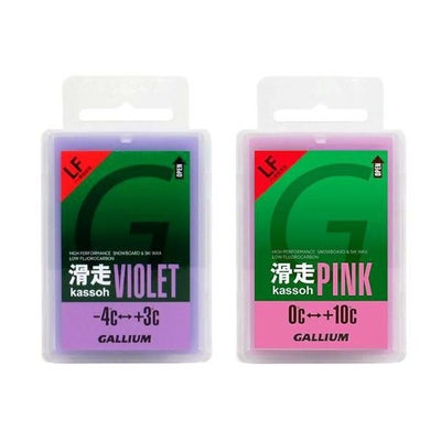 20%off】 GALLIUM ガリウム 春先向け 低フッ素配合 ワックスセット 