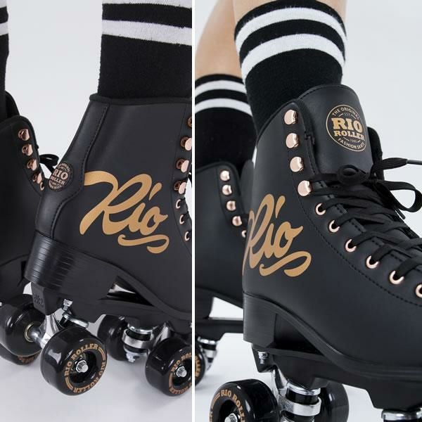 ローラスケート  RIO ROLLER お値下げ ローラースケート 大人 RIO ROLLER リオローラー ROSE Black RIO360