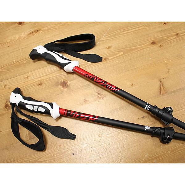 Websports オリジナル スキーポール プロシード TL アルミ ブラック