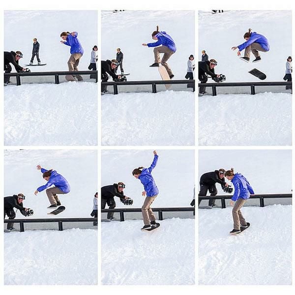 HOVLAND スノースケート SINGLE DECK SNOWSKATES UNICORN （87.5×22.1