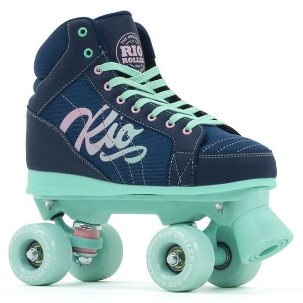 RIO ROLLER ローラースケート LUMINA Navy-Green ローラースケート通販