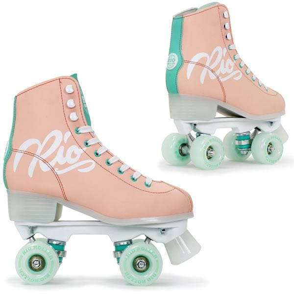 RIO ROLLER ローラースケート SCRIPT Peach×Green ローラースケート