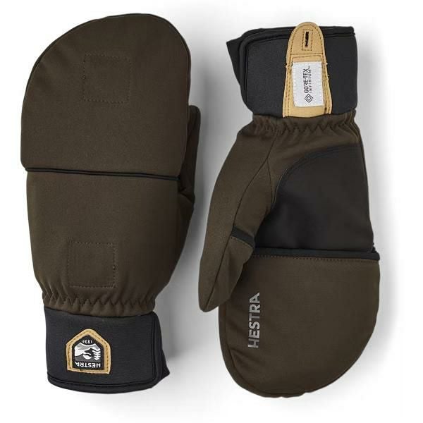 ヘストラ グローブ ウィンド ストッパー プルオーバー ミット DARK