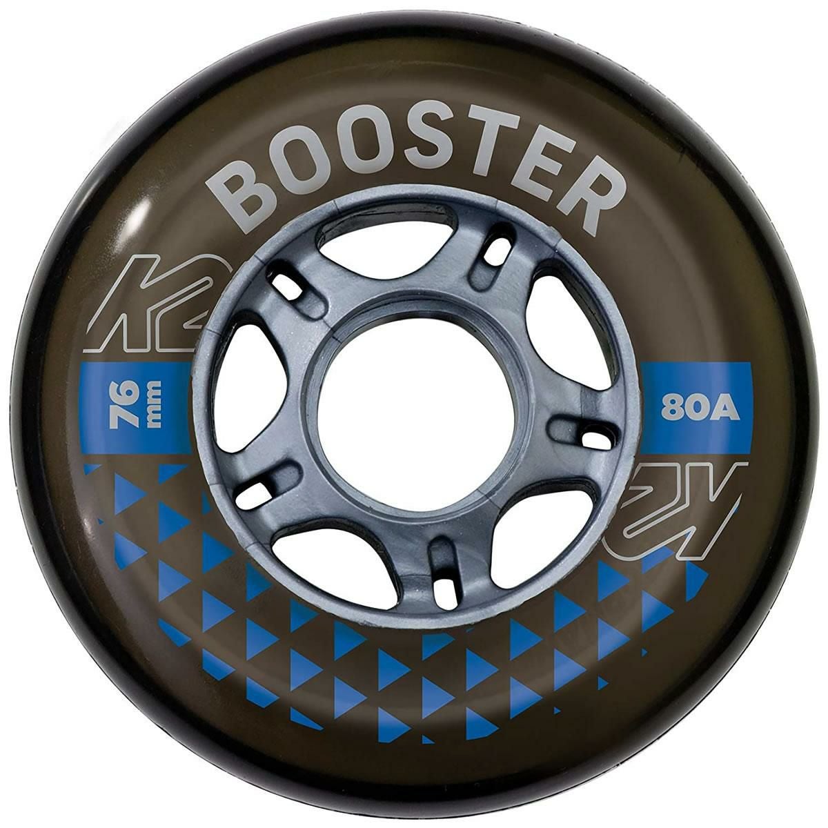 インラインスケート K2 スペアウィール BOOSTER 4-WHEEL PACK 76mm 80A