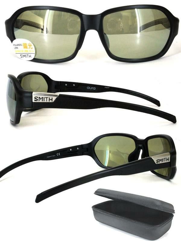 正規品 無料ラッピング可]スミス サングラス 偏光レンズ AURA MATTE