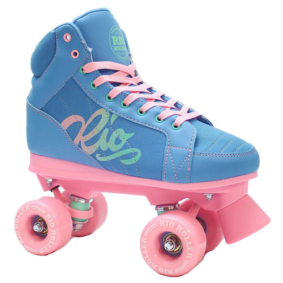 RIO ROLLER ローラースケート LUMINA Blue-Pink ローラースケート通販