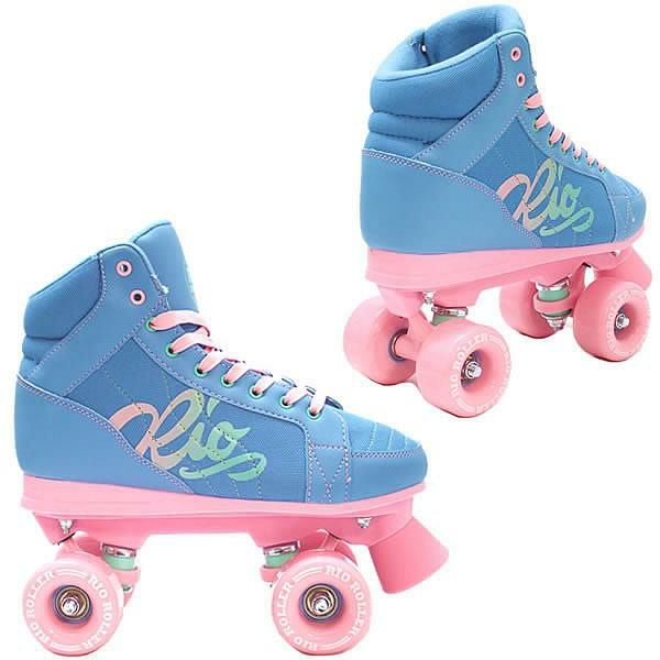 RIO ROLLER ローラースケート LUMINA Blue-Pink ローラースケート通販