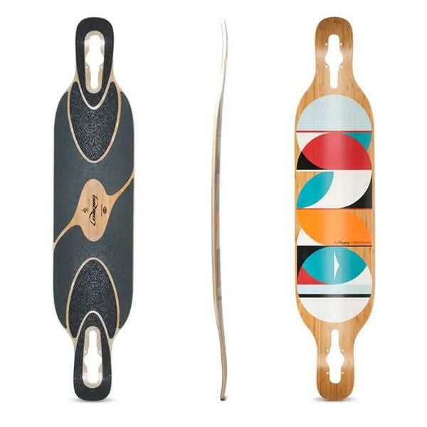 ポイント10倍 ロングスケートボード ローデッド ダービッシュサマ