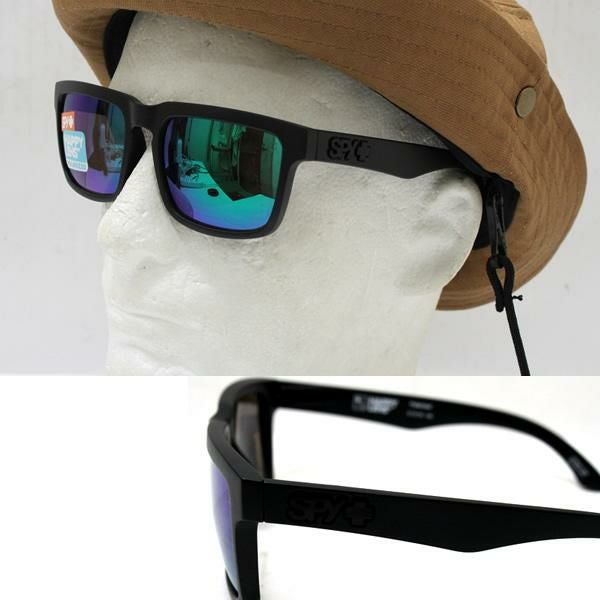SPY スパイ サングラス 偏光レンズ メンズ HELM MATTE BLACK / HAPPY