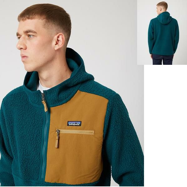 パタゴニア メンズ・レトロ・パイル・プルオーバー Dark Borealis