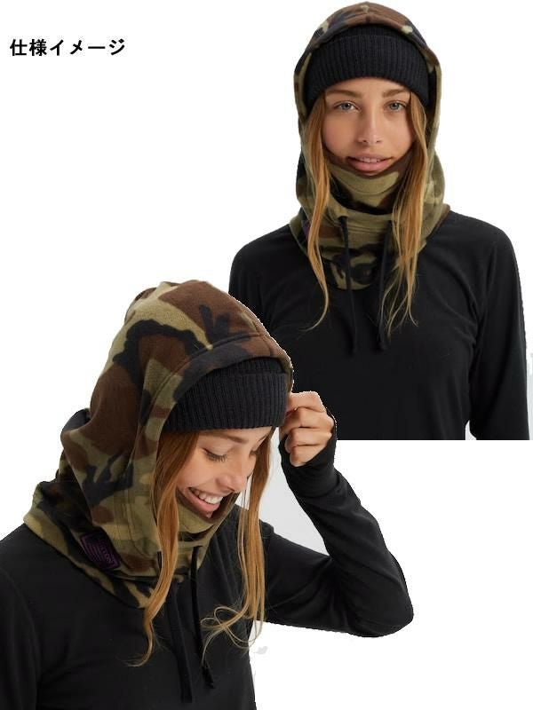 スノーボード フードウォーマー バートン BURKE HOOD / TRUE BLACK 