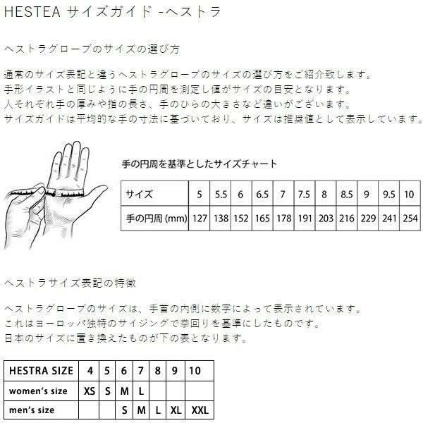 ヘストラ スキーグローブ ゴアテックス OMNI GTX FULL LEATHER /CORK