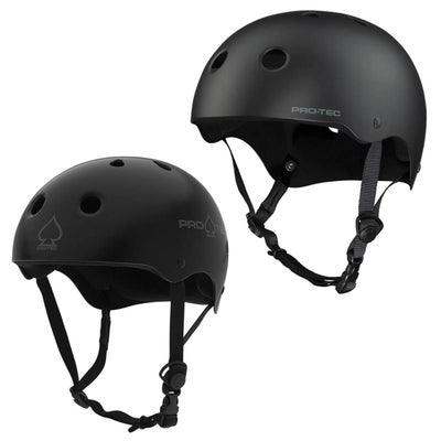 スケボー ヘルメット PROTEC HELMET CLASSIC SKATE マットブラック 