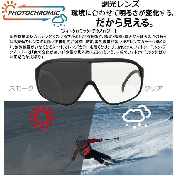 正規品 無料ラッピング可]SNOWFIELD 調光サングラス SF-05 マット