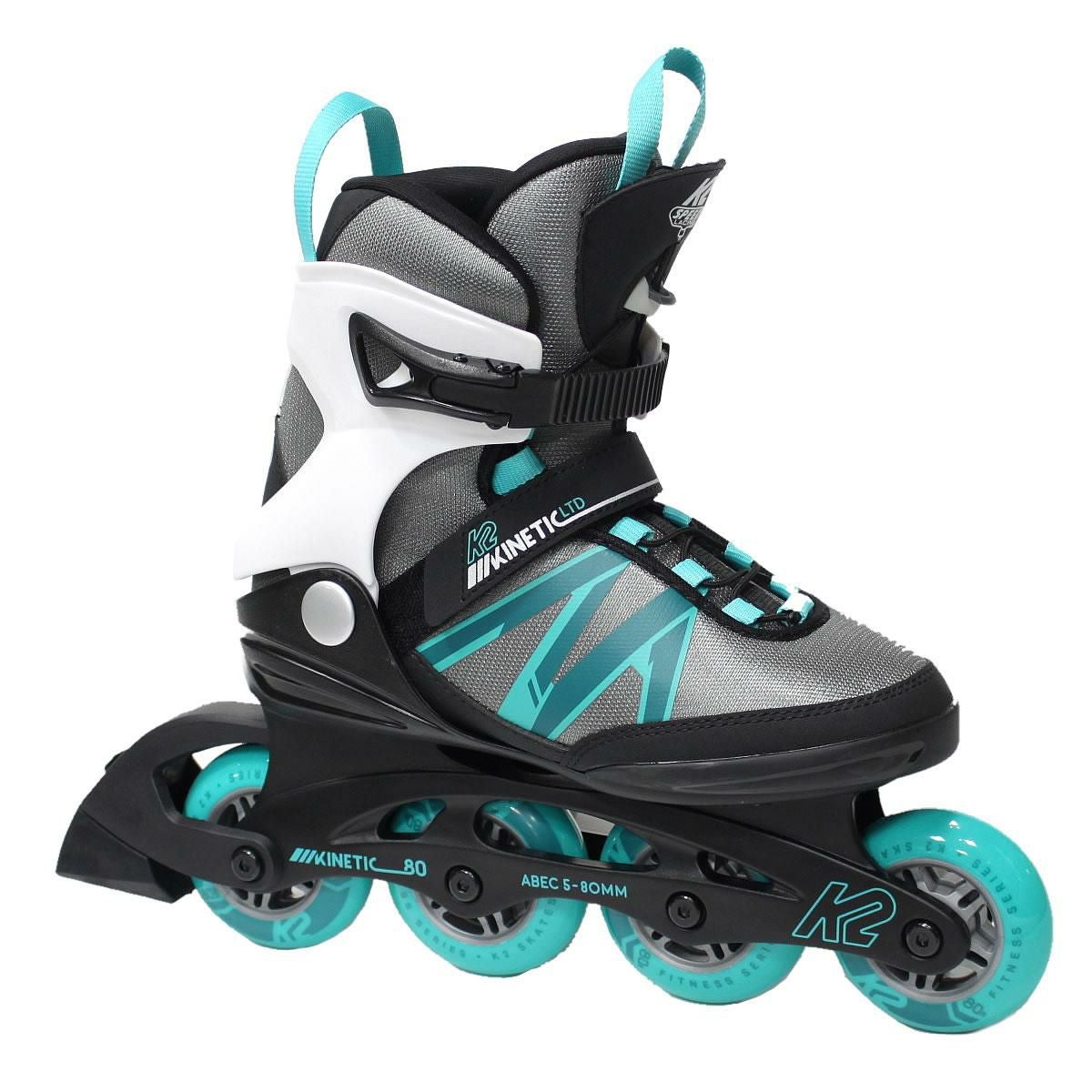 K2 インラインスケート 大人 KINETIC 80 PRO LTD Womens グレー