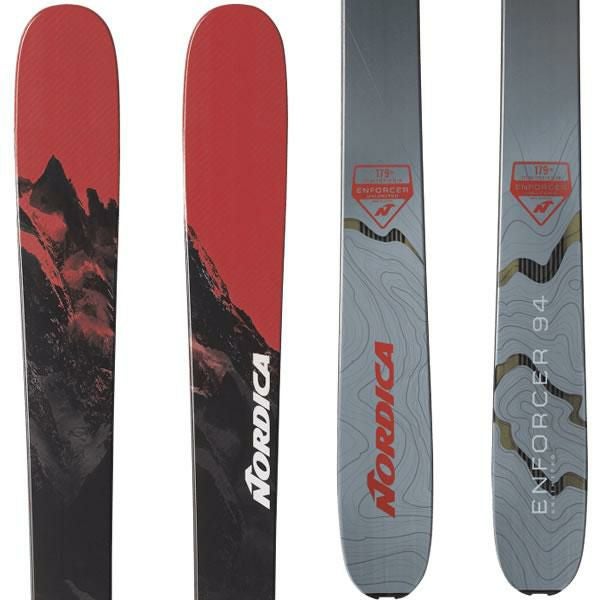 ノルディカ スキー板 2024 ENFORCER 94 UNLIMITED Red-Grey