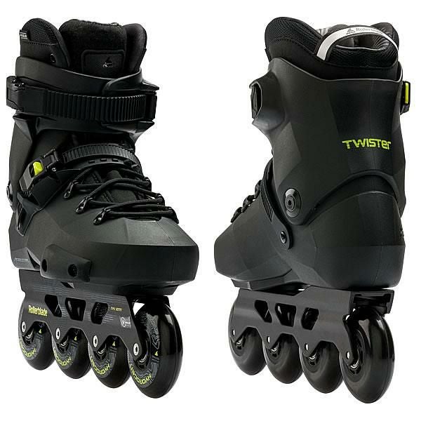 ローラーブレード インラインスケート 大人 TWISTER XT Black-Lime