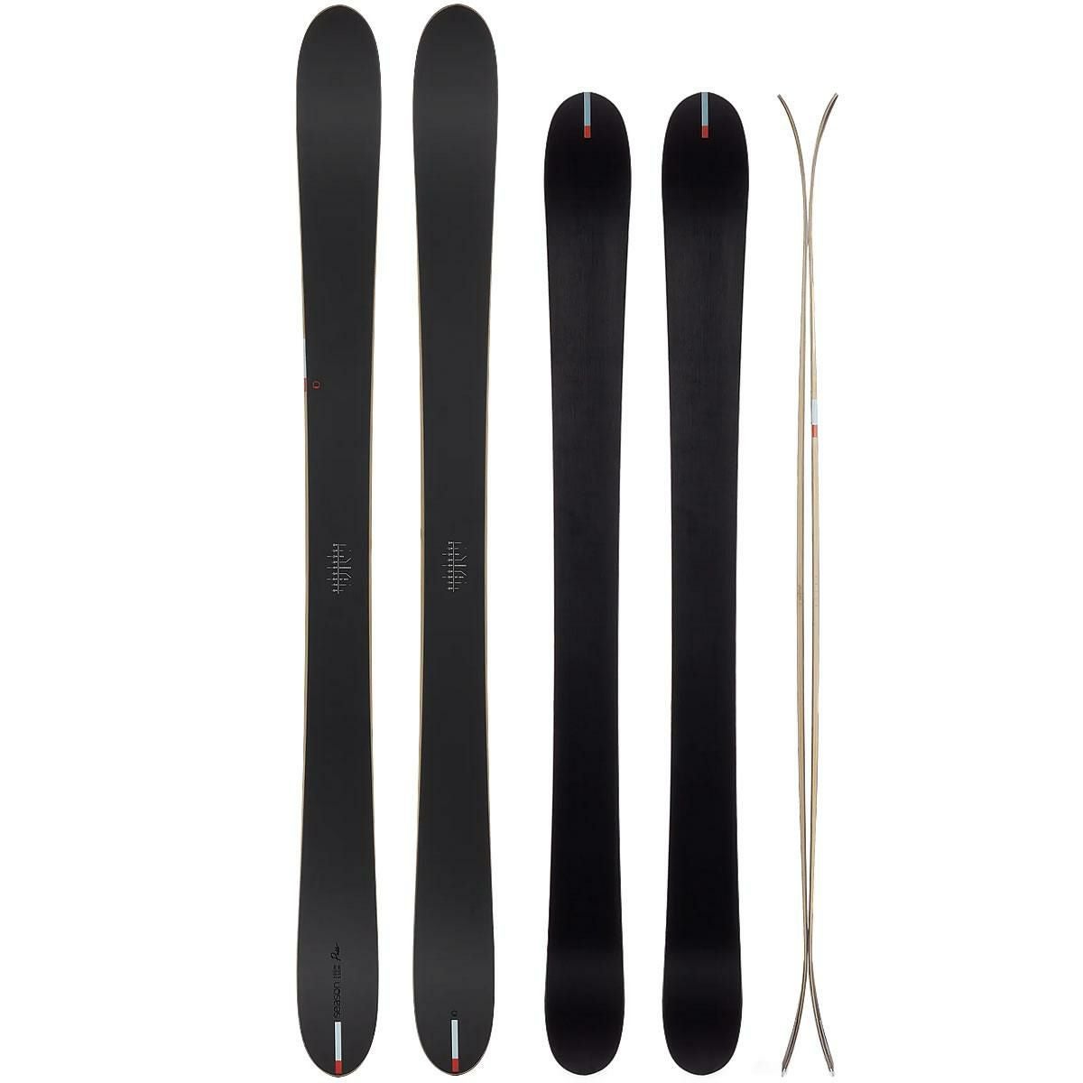 season eqpt. 2025 FORMA -Black- フォーマ スキー板 単品 (板のみ