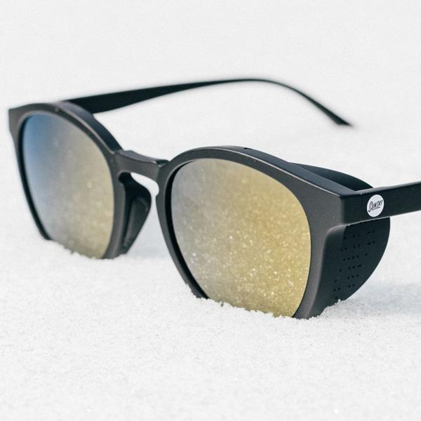サンスキー サングラス 偏光レンズ TERA / BLACK GOLD-Polarized