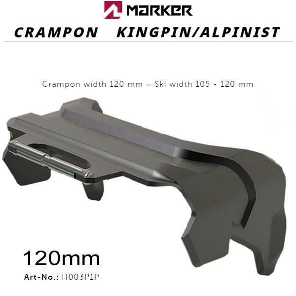 マーカー ビンディング KINGPIN ＆ ALPINIST 専用 クランポン 3サイズ