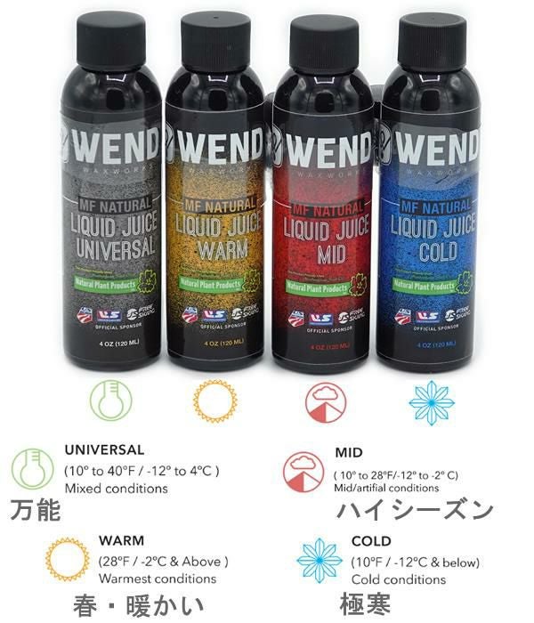WENDWAX ウェンドワックス 液体ワックス MF Natural LIQUID JUICE