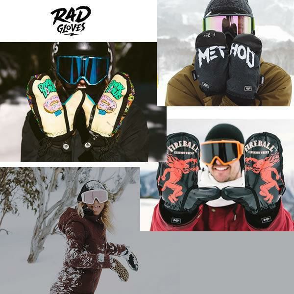 RAD GLOVES ラッドグローブ BRAWLER MITTEN WINE ミトングローブ