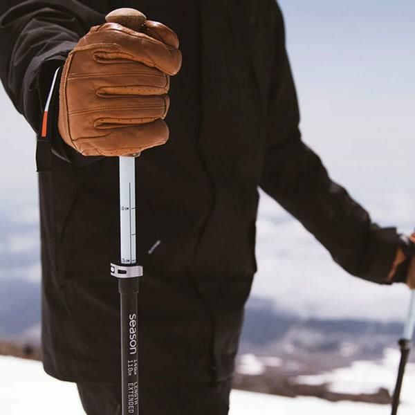 season eqpt. シーズン スキーポール Adjustable Ski Poles 110-140cm 