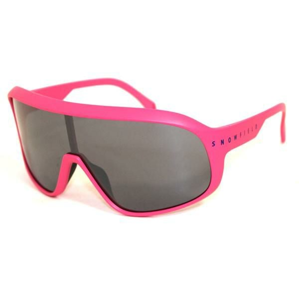SNOWFIELD 偏光サングラス SF-08 マットピンク MTP シルバーミラー