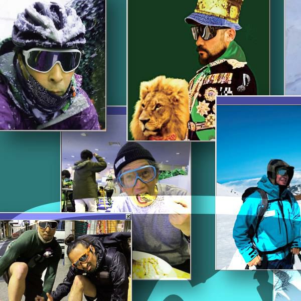 SNOWFIELD 偏光サングラス SF-08 マットピンク MTP シルバーミラー