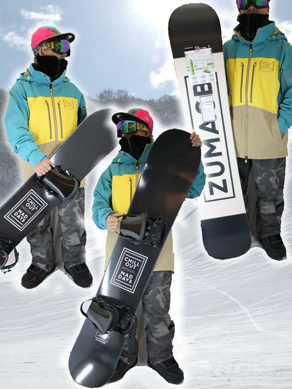 スノーボード 単品 ZUMA【ツマ】 スノーボード板 BOX ボックス