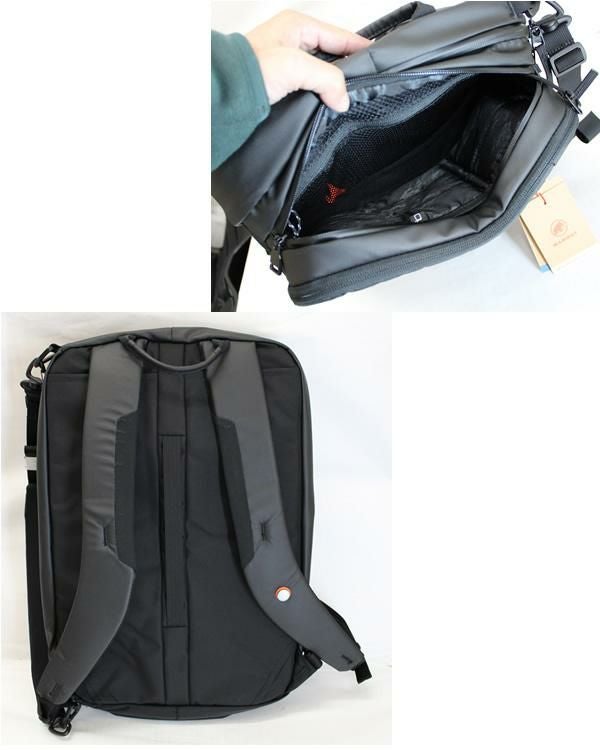 マムート リュック ビジネス Seon 3WAY 20L /2510-04061 ブラック 0001
