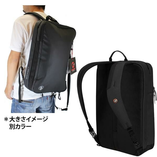 マムート リュック ビジネス Seon 3WAY 20L /2510-04061 ブラック 0001