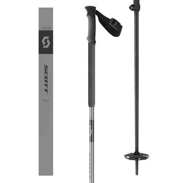 スコット スキーポール ALUGUIDE POLES 0011 grey 伸縮式 105-140cm