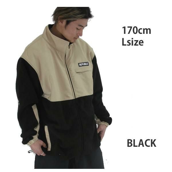 REPUBLIC リパブリック R.P.M CREW FLEECE JACKET 楽天市場】24-25 REPUBLIC & CO/リパブリック R.P.M CREW FLEECE