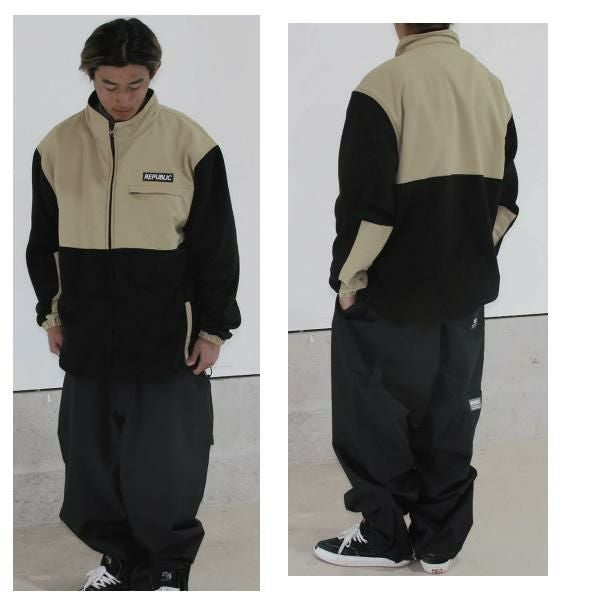 REPUBLIC リパブリック R.P.M CREW FLEECE JACKET REPUBLIC リパブリック R.P.M CREW FLEECE JACKET フリース