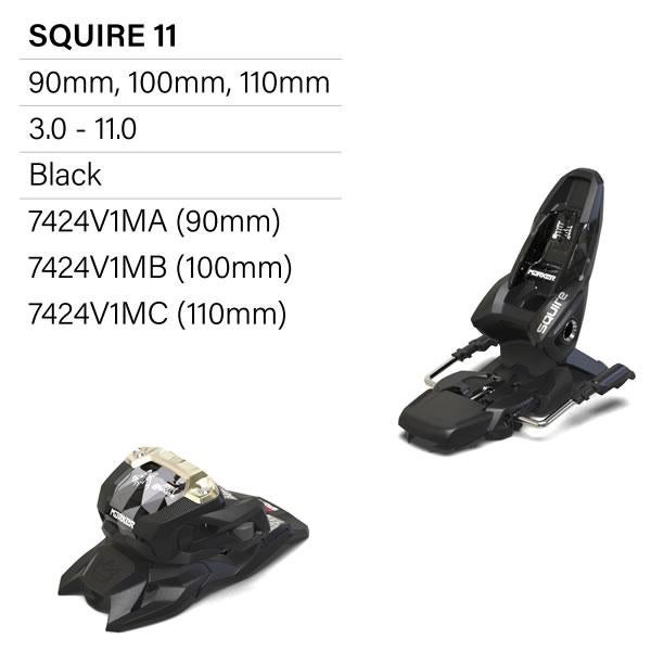 マーカー ビンディング SQUIRE 11 ブラック MARKER スクワイヤ11 (26 