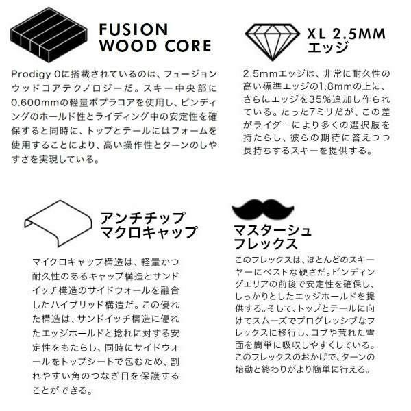 FACTION SKI 2024 PRODIGY 0X プロディジー0 エックス スキー板 単品