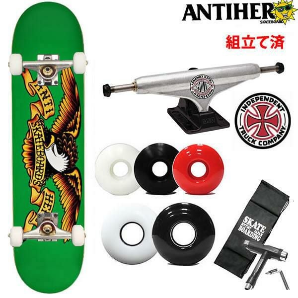 スケボーコンプリート アンタイヒーロー ベンチャートラックセット