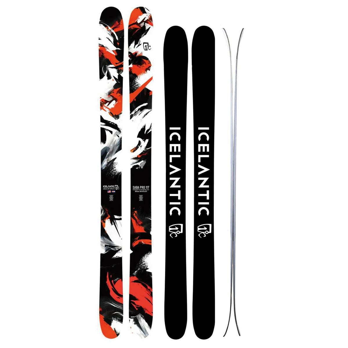 ICELANTIC アイスランティック スキー 2024 SABA PRO 117 スキー板