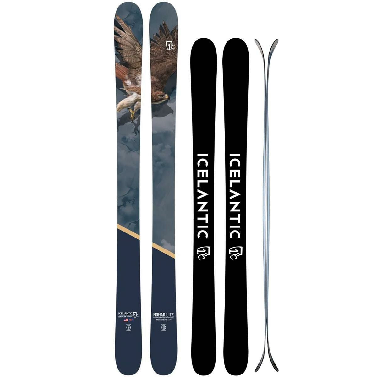 ICELANTIC アイスランティック スキー 2024 NOMAD LITE 105 スキー板