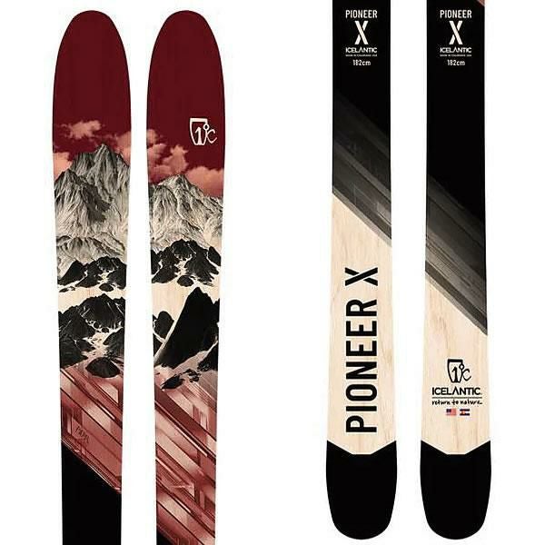 ICELANTIC アイスランティック スキー 2024 PIONEER X スキー板 単品