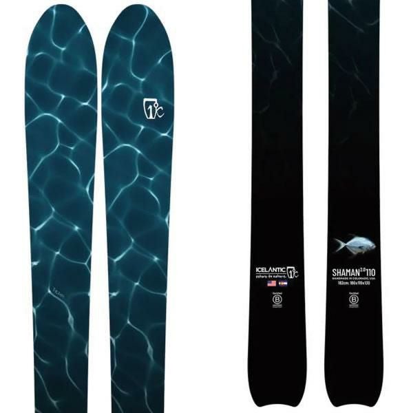 ICELANTIC アイスランティック スキー 2024 SHAMAN 2.0 110 スキー板 