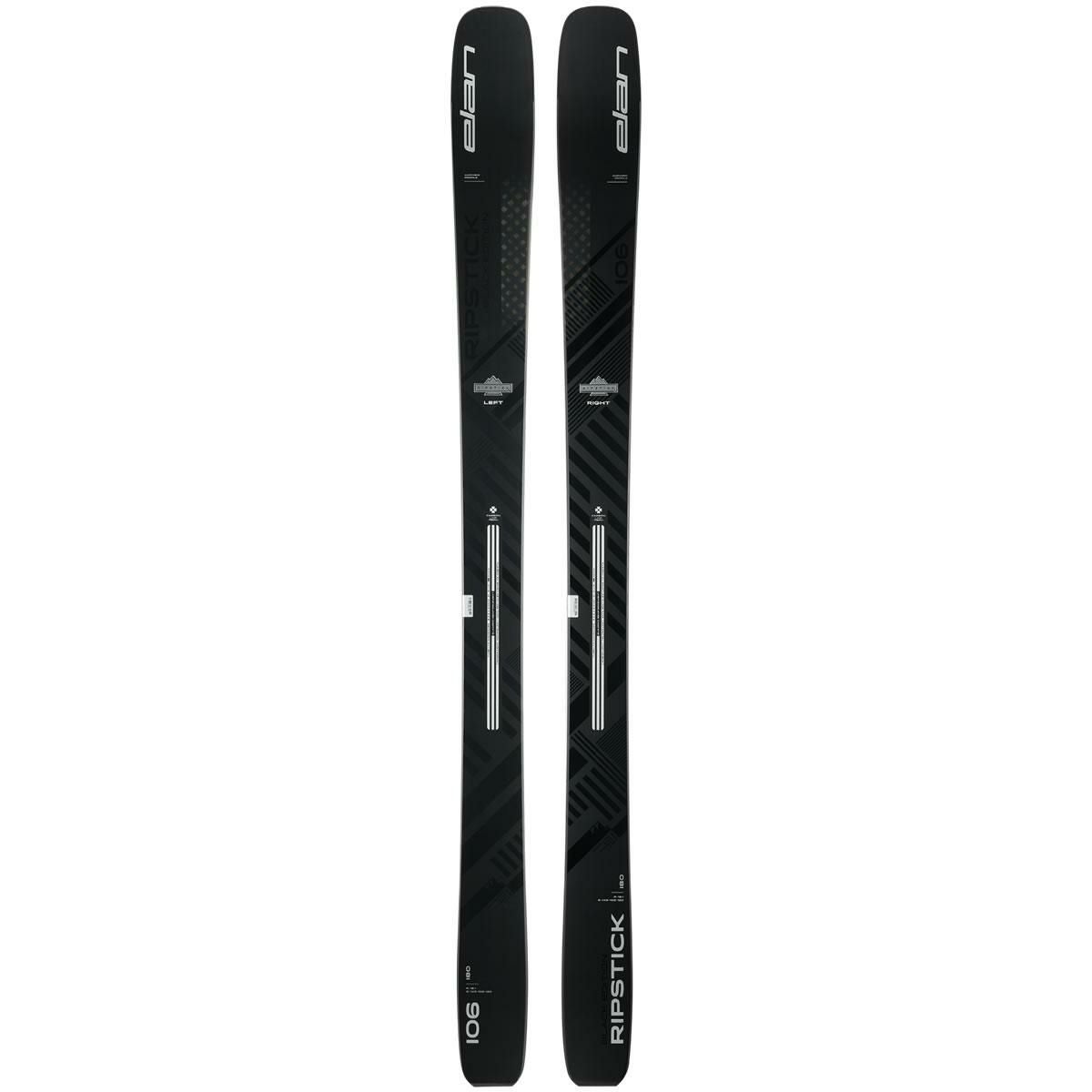エラン スキー板 2024 RIPSTICK 106 Black Edition スキー板 単品 (板