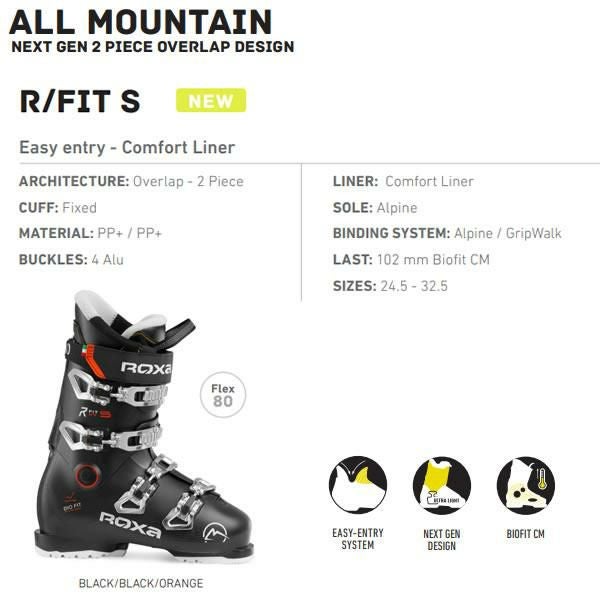 ROXA ロクサ スキーブーツ R/FIT S 初級者向け (24-25 2025) オール