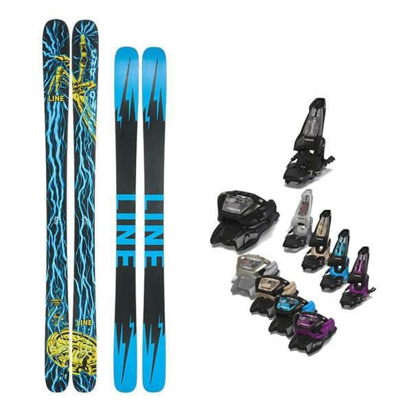 LINE スキー板 BLEND ブレンド (24-25 2025) + 25 マーカー SQUIRE 10