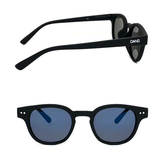 ダンシェイディーズ サングラス 偏光レンズ SELECT BLACK SOFT x BLUE