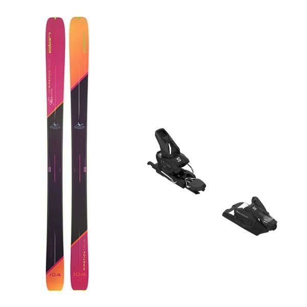 ブルーモリス 子供用 スキー FUN THE STICK 130cm ＋ マーカー 7.0 BLK