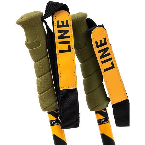 ライン スキーポール 2024 GRIP STICK Black-Orange A2302003014